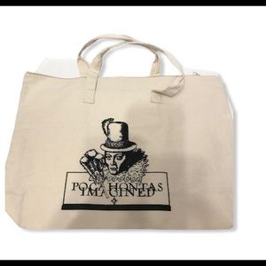 Pocahontas Imagined Zip Canvas Tote